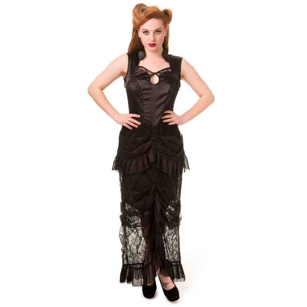 Banned - Nevermind Langes Kleid - Schwarz Product image